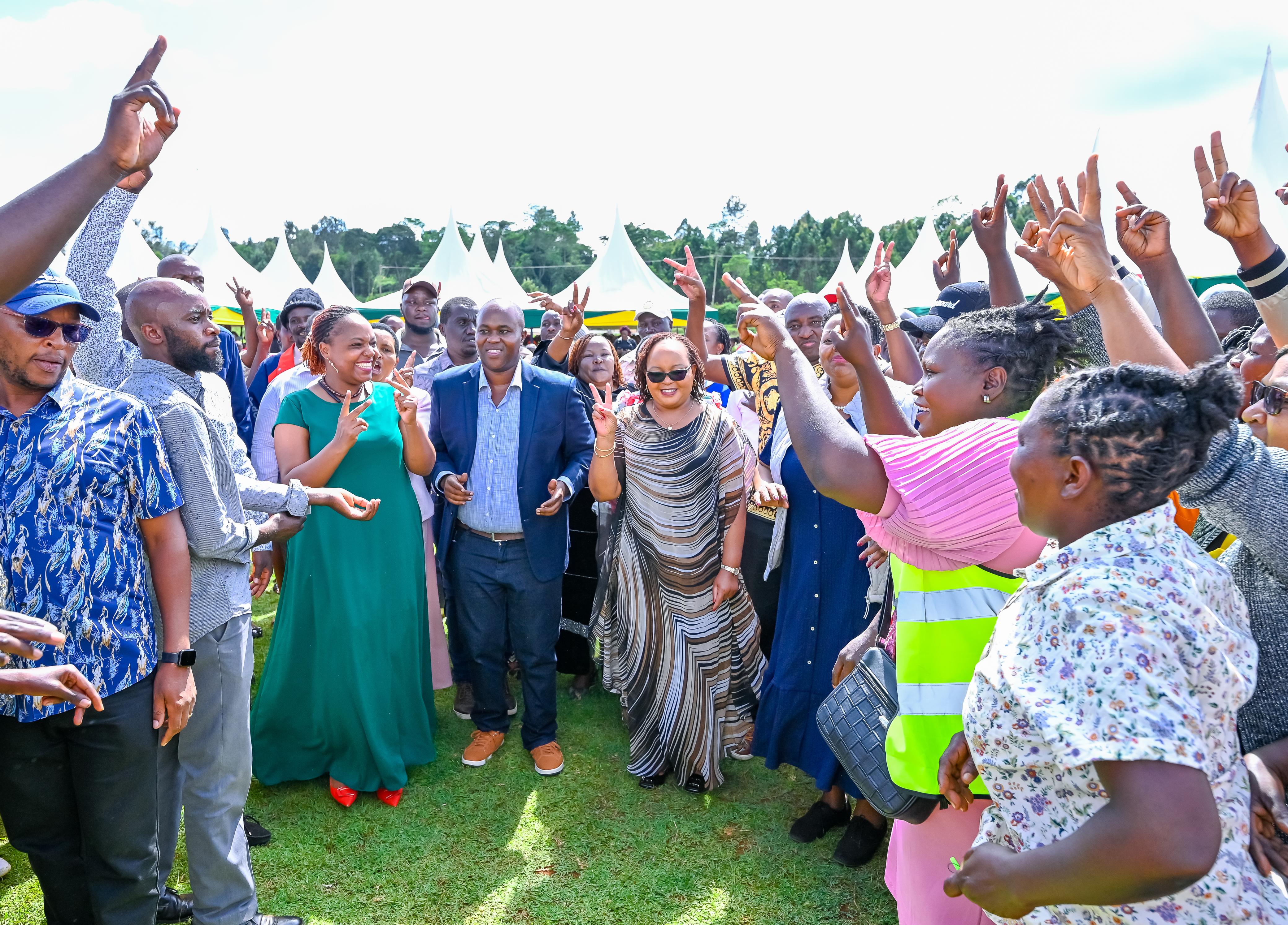 Waiguru defends Ruto, seeks support of Murang’a women
