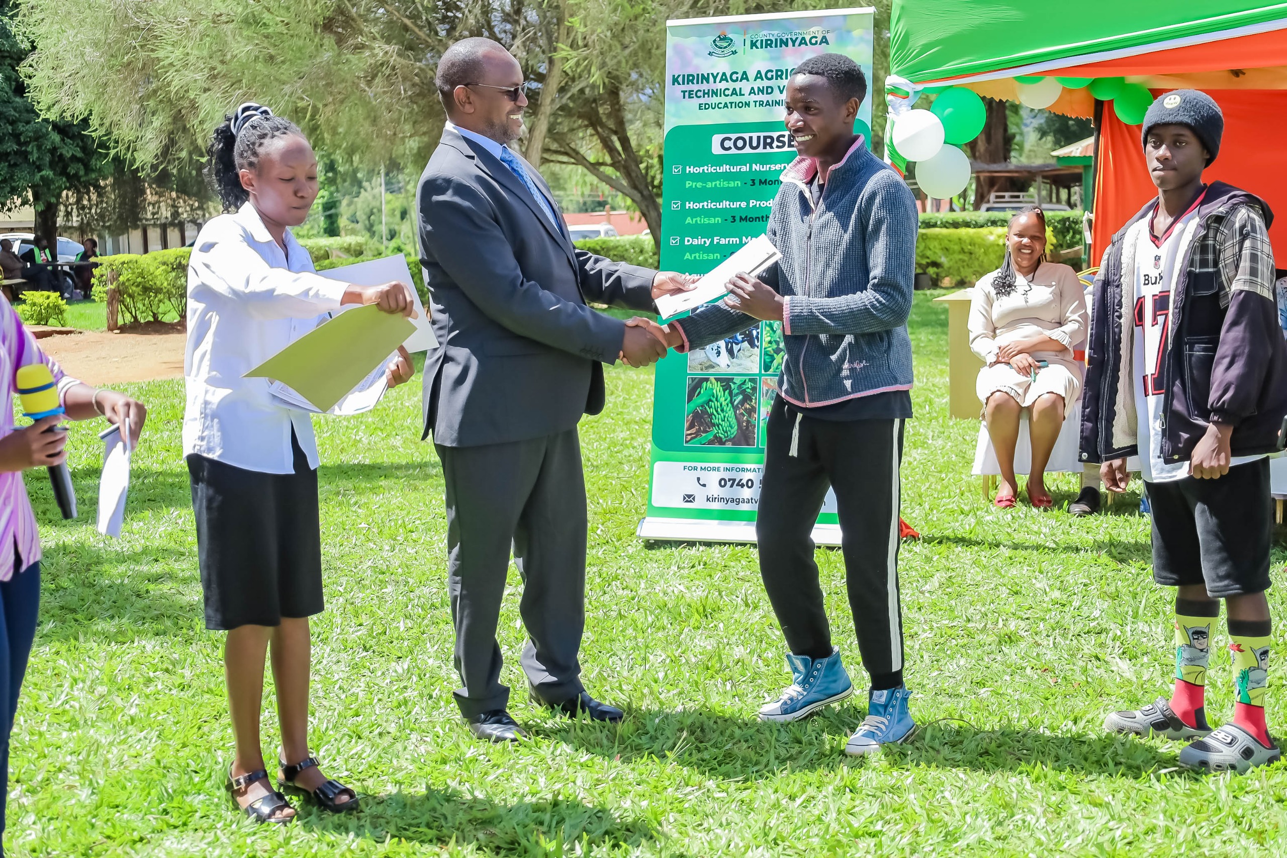 Waiguru trains youths on digital skills to accelerate tech-driven agriculture