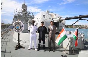 Warship docks in Mombasa as India deepens ties with Kenya