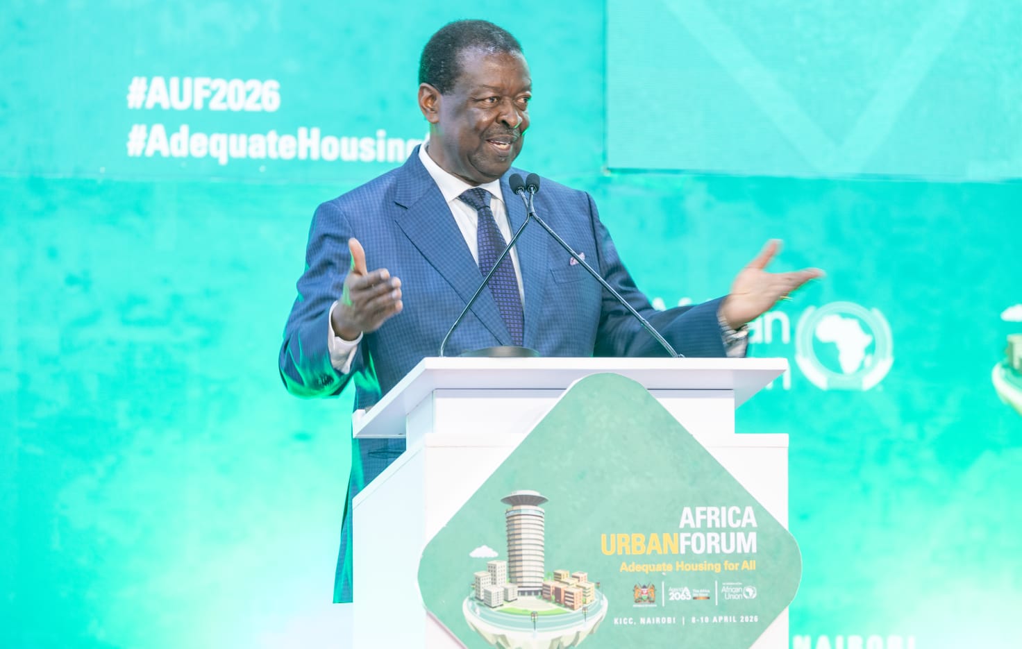 Mudavadi urges African States to act on urban housing crisis