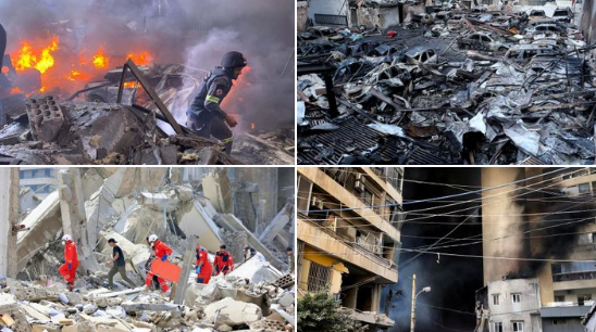 Mideast in Pictures: Lebanon hit by loss, devastation following fresh Israeli attacks