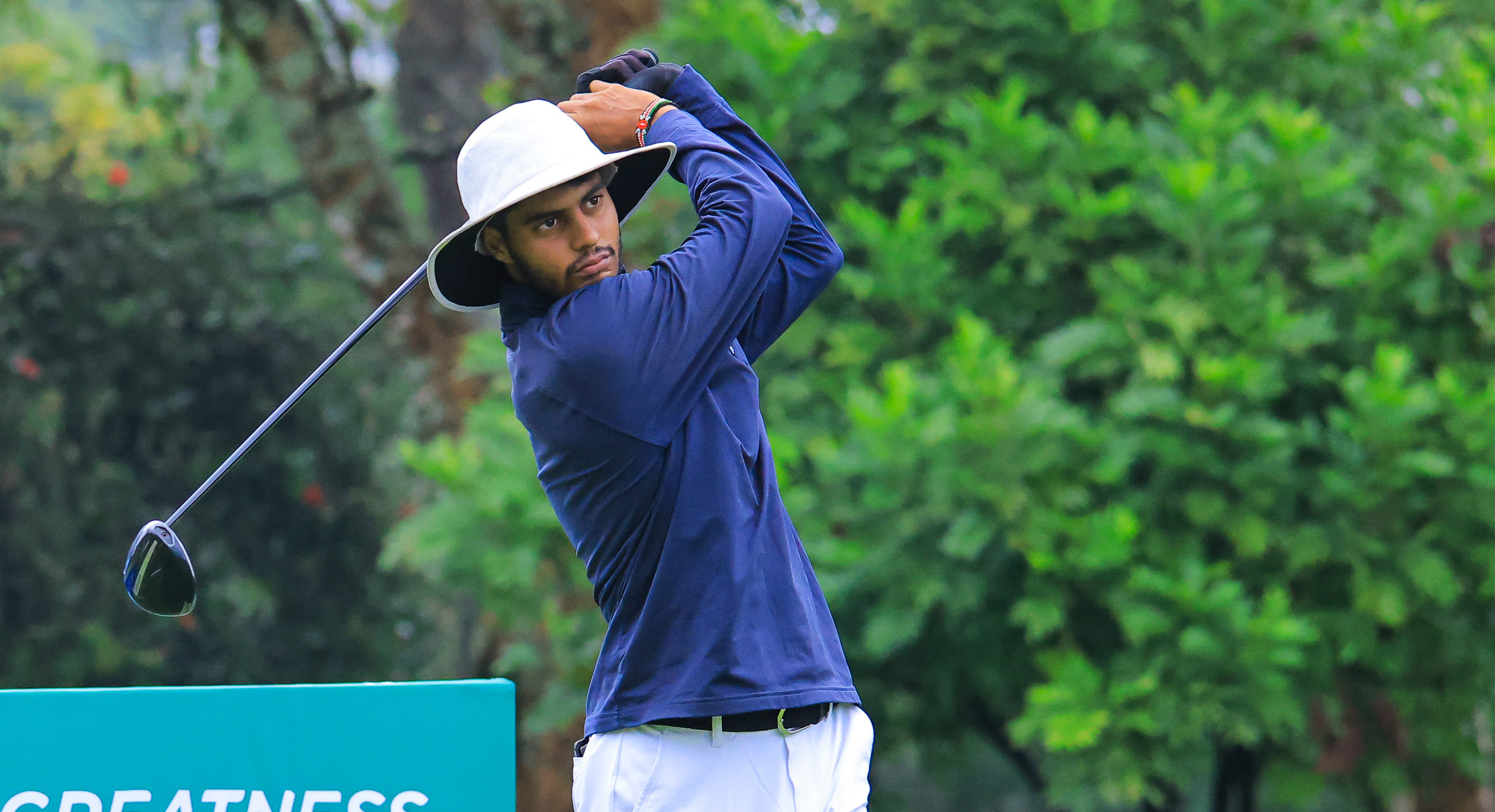 Ali Wasim at the Sunshine Development Tour Qualifying School at Limuru Country Club