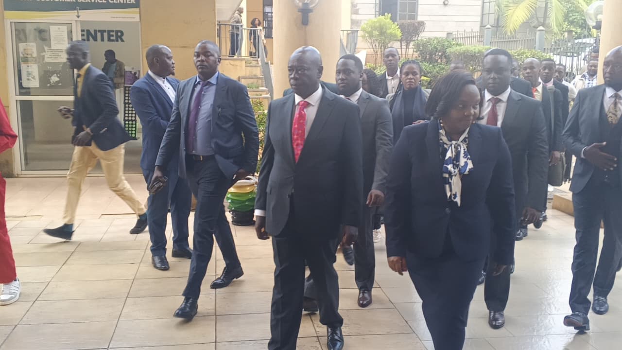 Gachagua, wife show up in court as ouster case begins