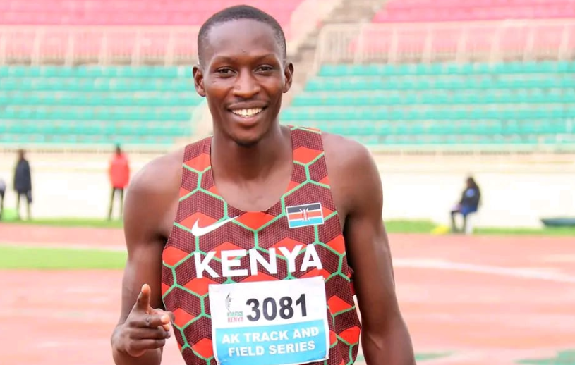 Decathlete Edwin Too during a previous event/ FILE