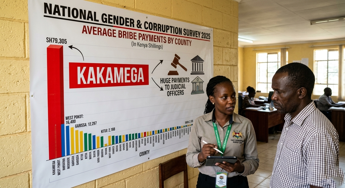 Bribery price list: What you pay across counties