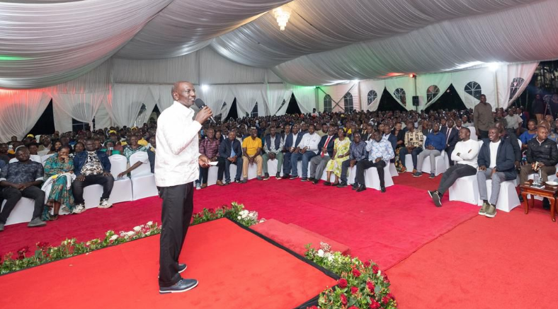 I should be asleep, Ruto on sacrifices, late nights in office