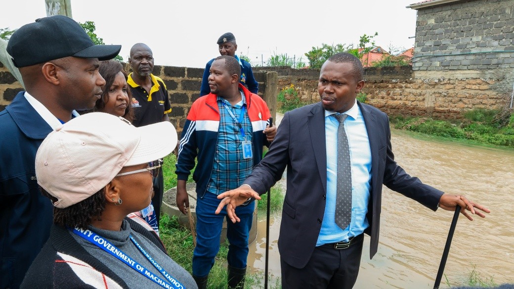 Families evacuated after floods displace tens in Machakos
