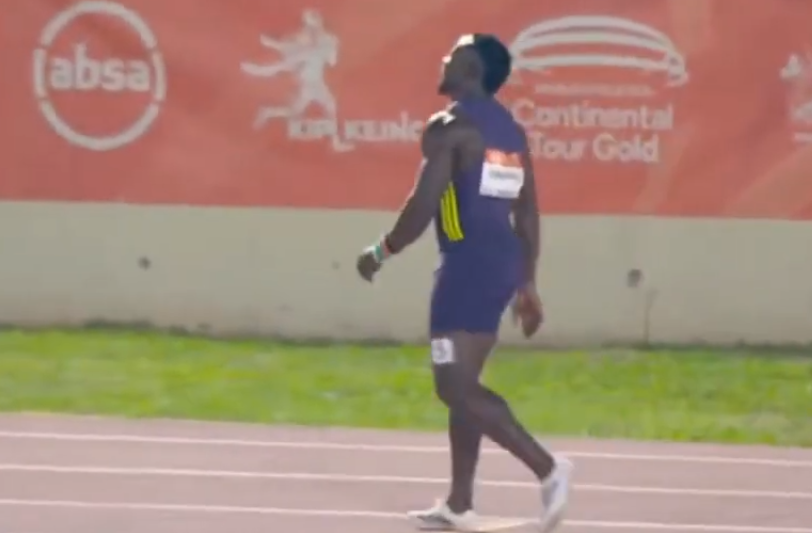 Omanyala lights up Nyayo with 9.96 sprint win