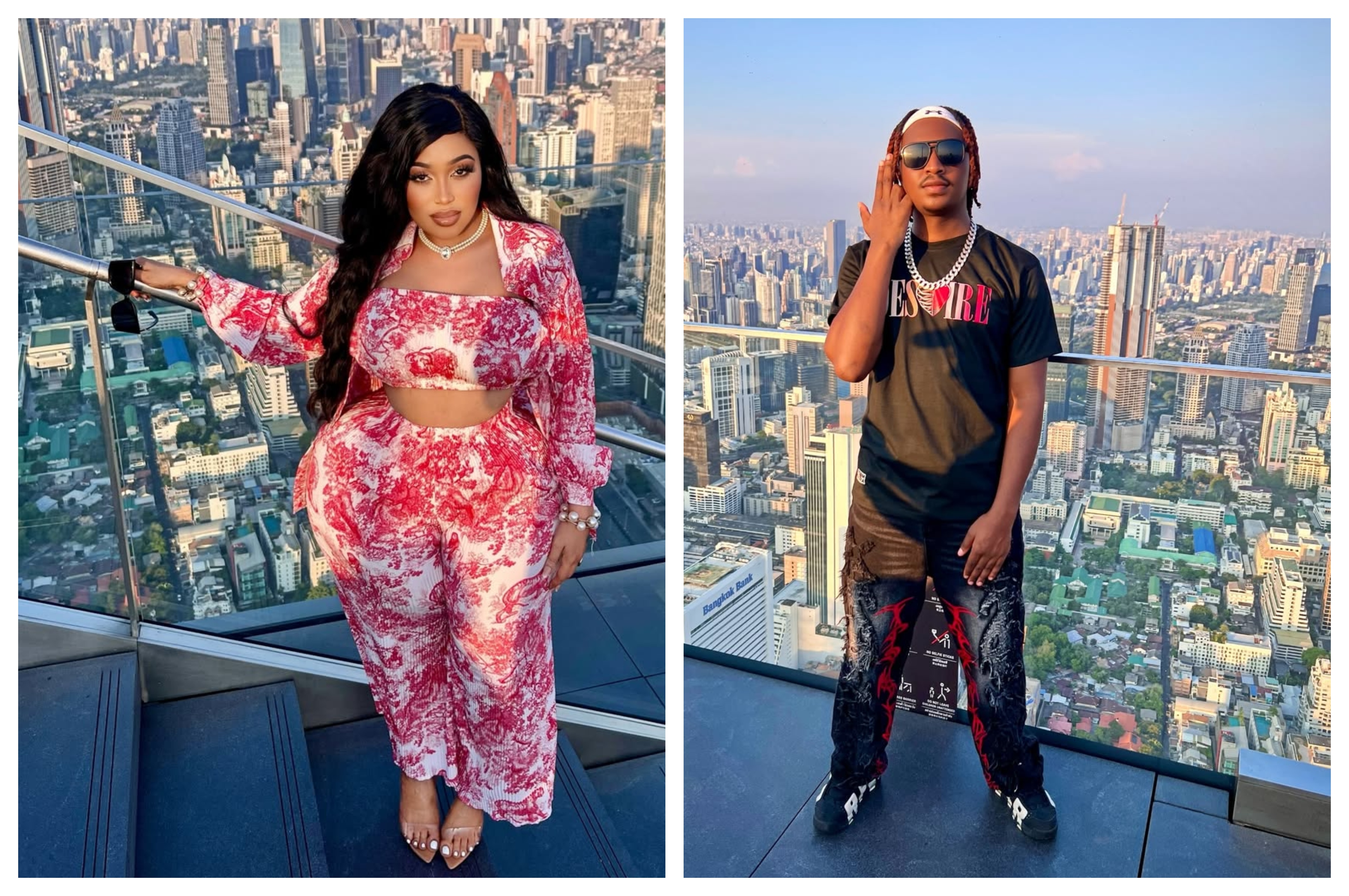 Tipsy Gee and Vera Sidika Fuel Dating Talk with Bangkok Trip