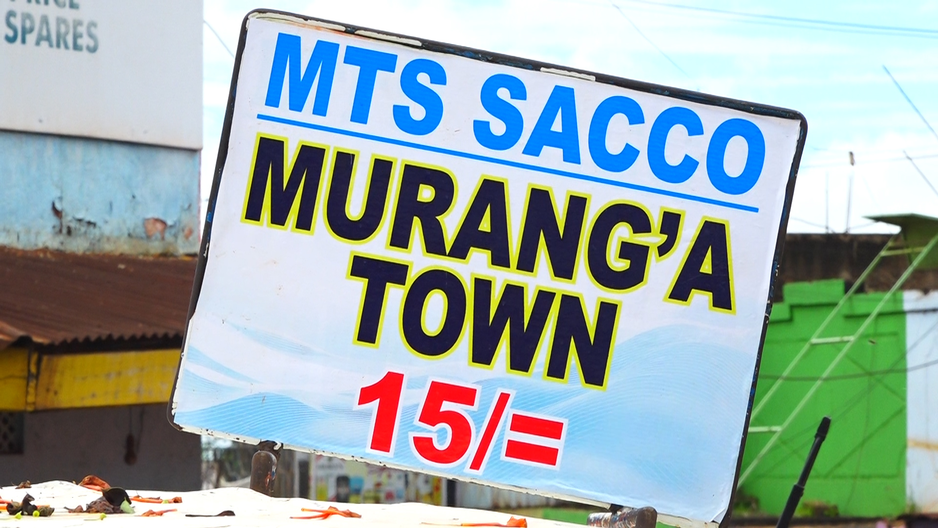 Murang'a residents protest Sh5 fare hike over fuel