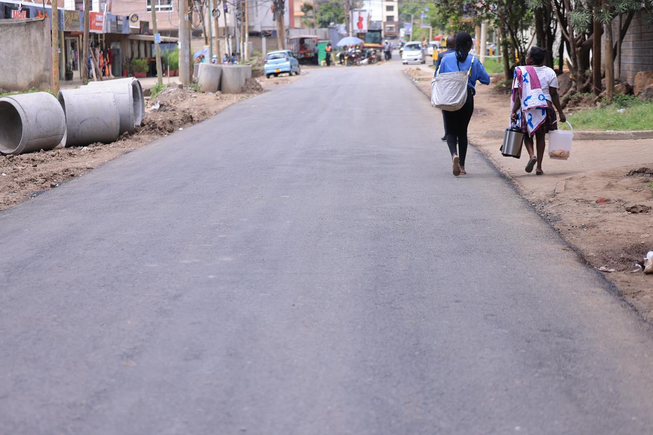 Relief for Kilimani as ‘notorious’ Wood Avenue gets major facelift