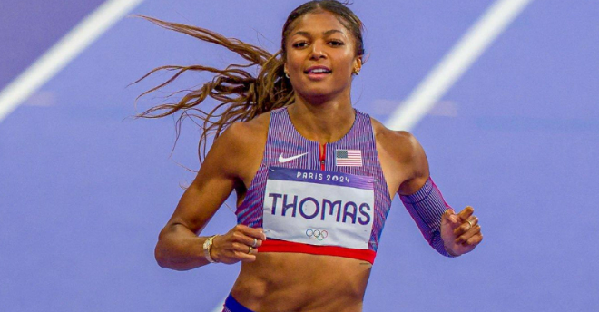 American sprinter Gabby Thomas/ HANDOUT