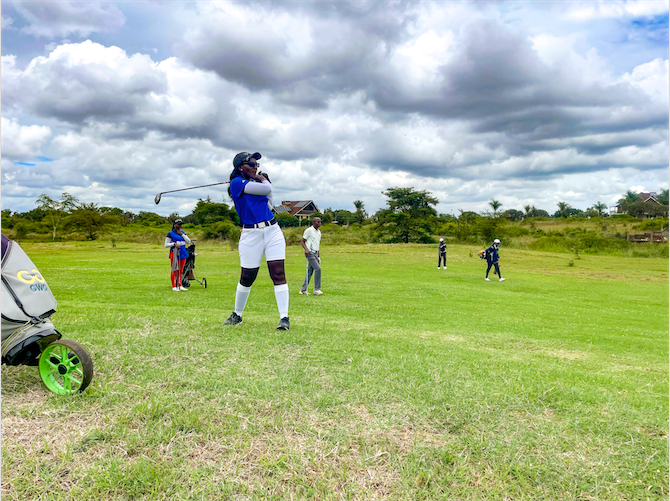 Women take up golf, once seen as exclusive to men