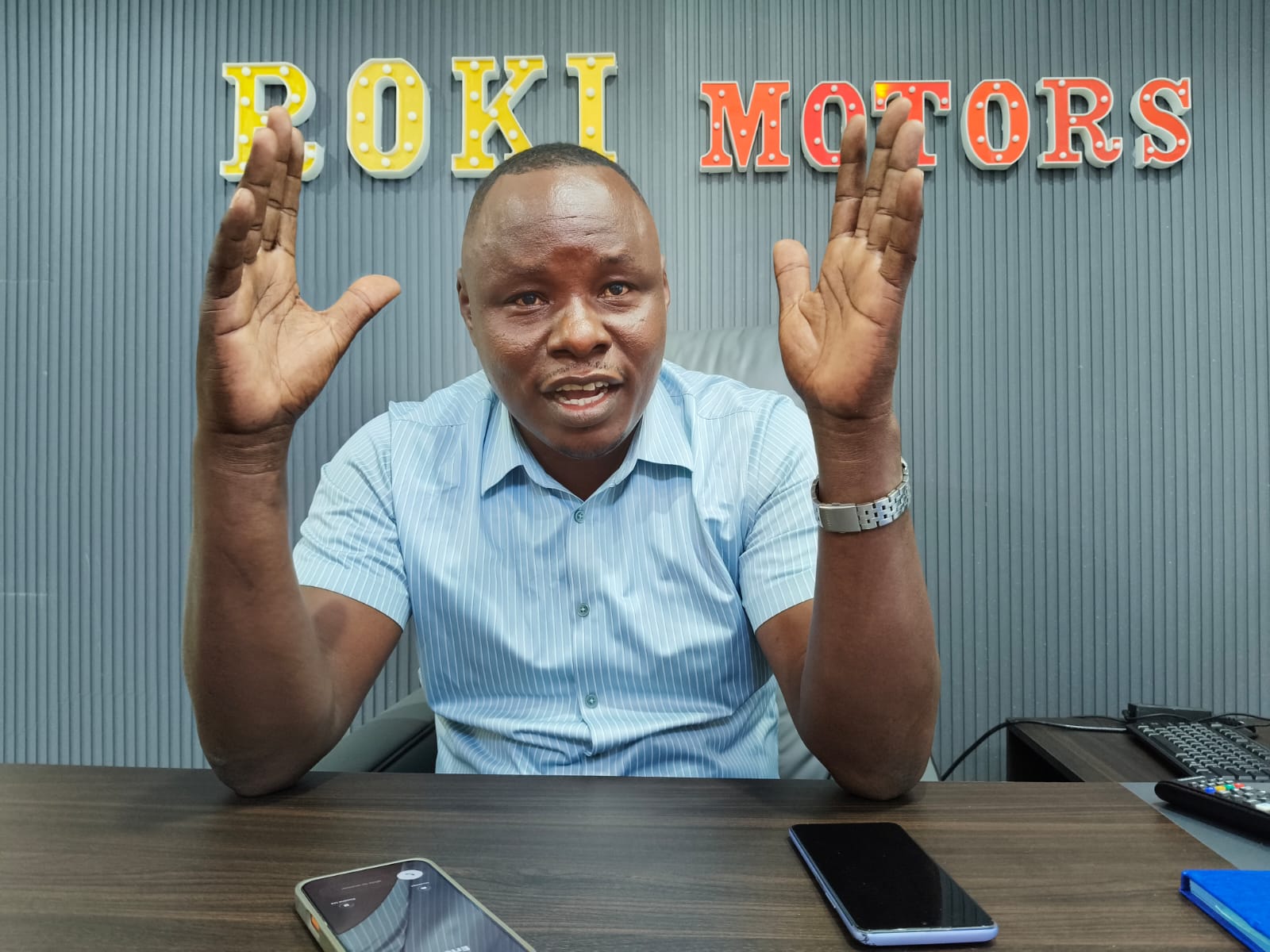 The grit of a tycoon: Obama's journey from village truant to car yard king
