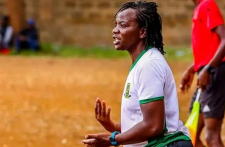 Mathare United women's head coach Ann Aluoch/HANDOUT