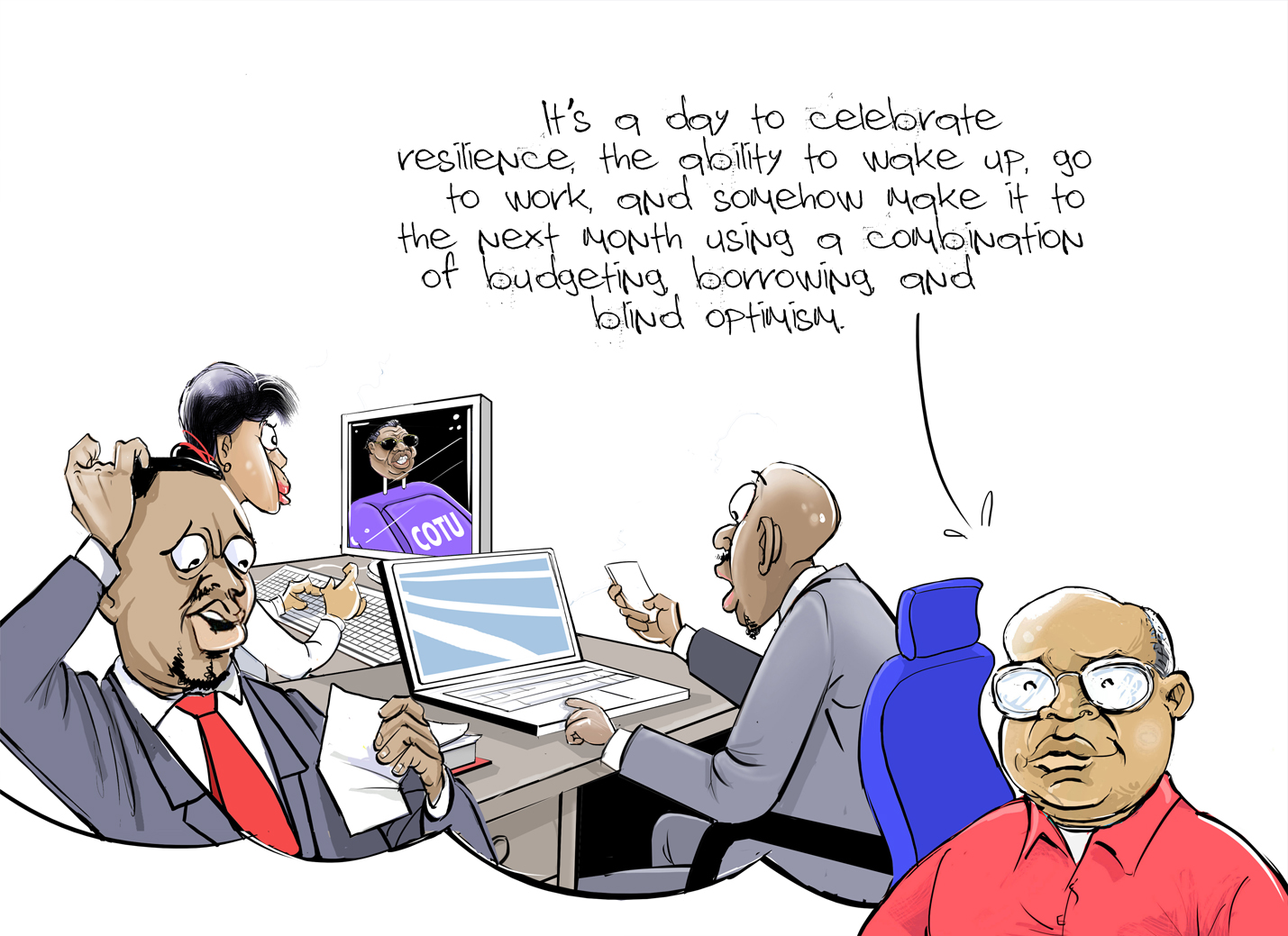 MWANGI G: Labour Day: Payslip that ate itself