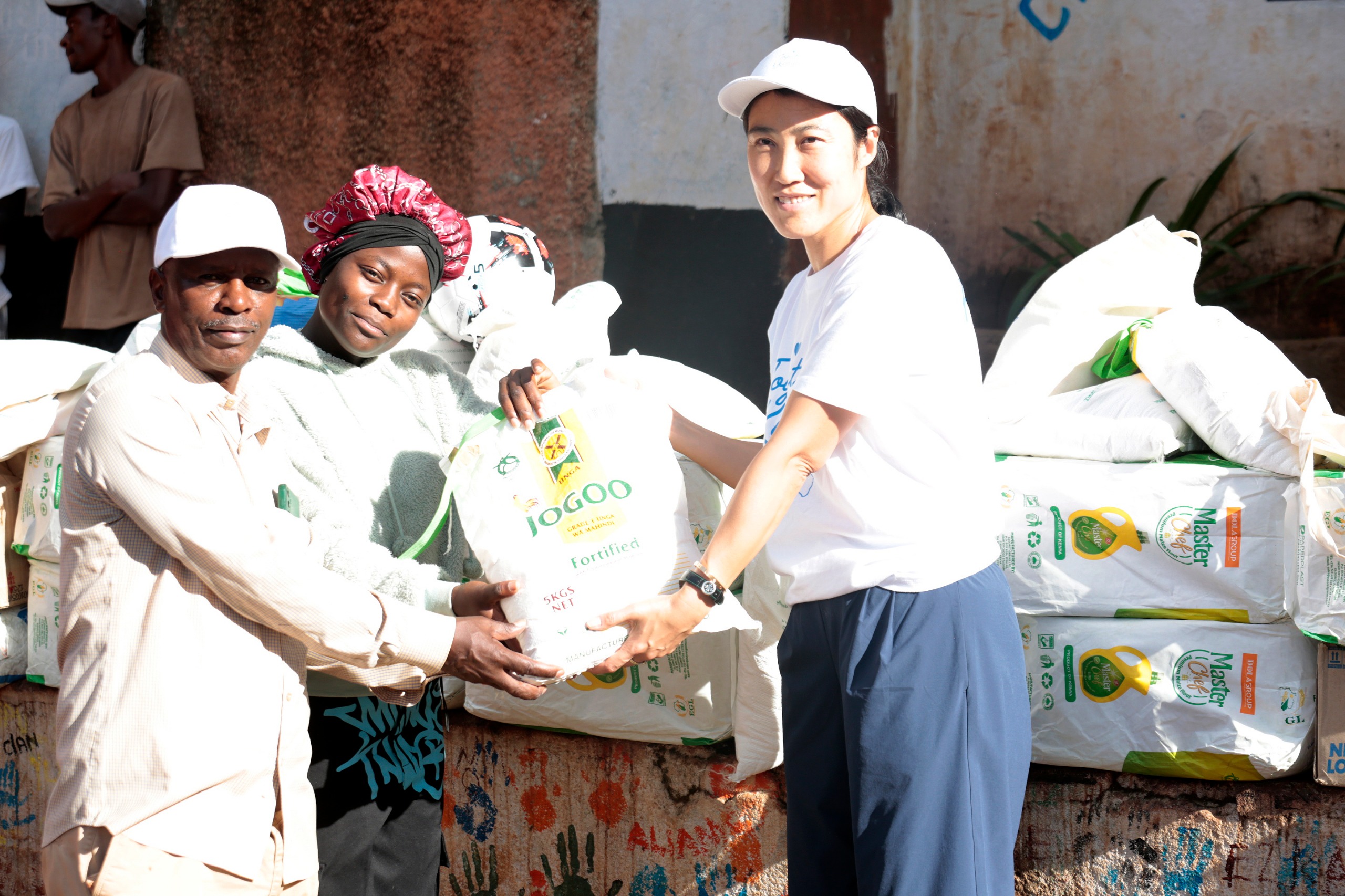 Joy as teens from China, Greece donate to Nairobi children’s home