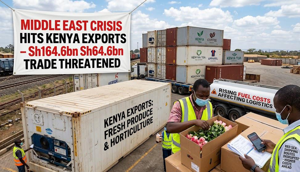Middle East crisis threatens Kenya's Sh164bn trade