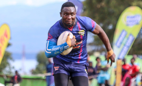 Oilers winger Beldad Ogeta focuses on the try line during a recent match in the Enterprise Cup/HANDOUT