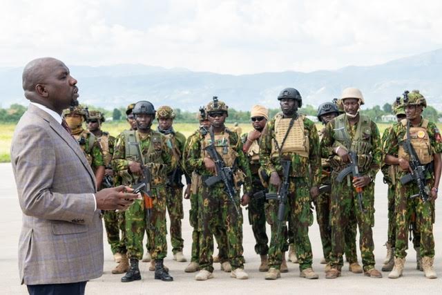 Murkomen in Haiti to oversee withdrawal of Kenyan cops