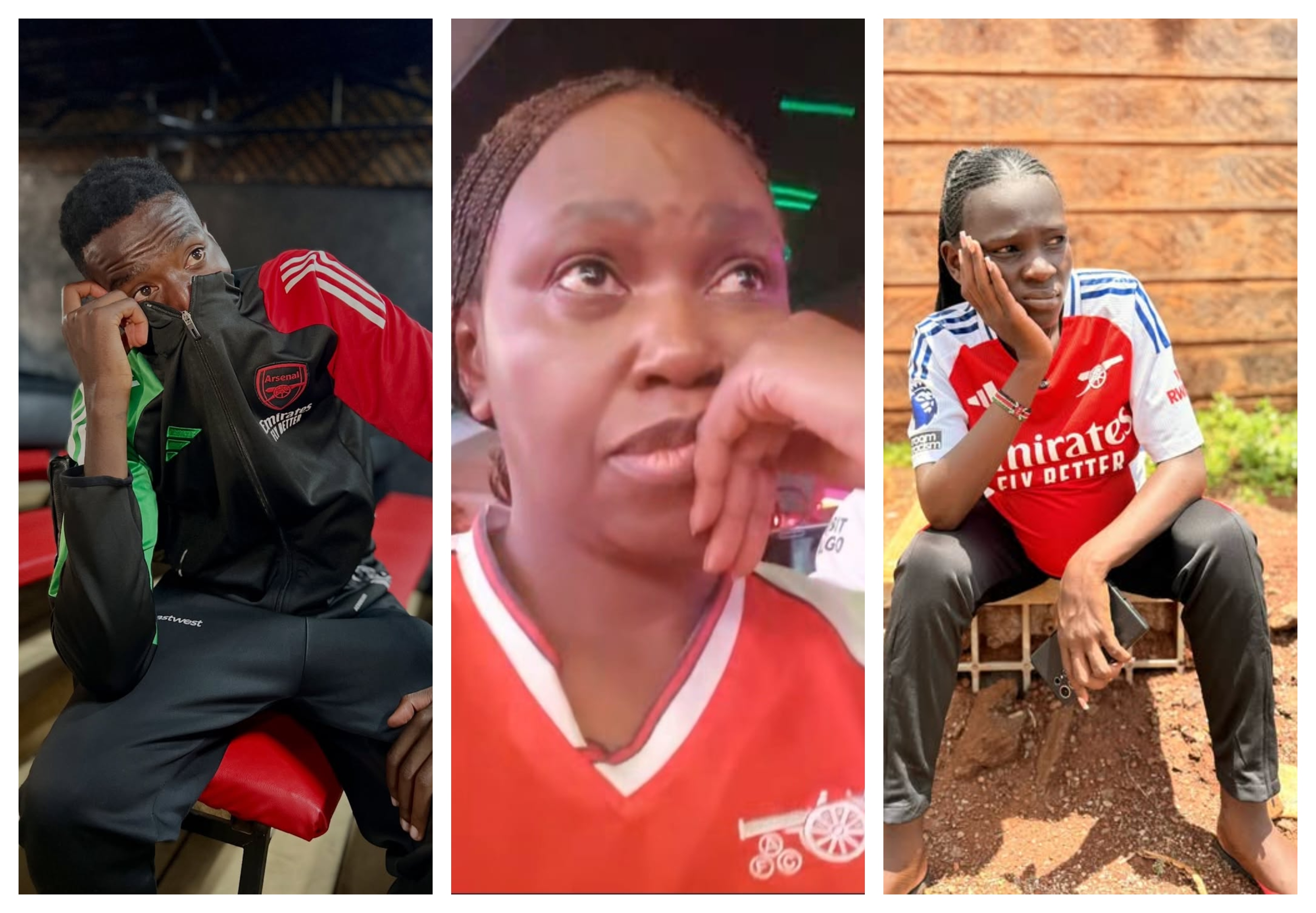 How Kenyan Celebs Reacted to Arsenal’s Defeat to Man City