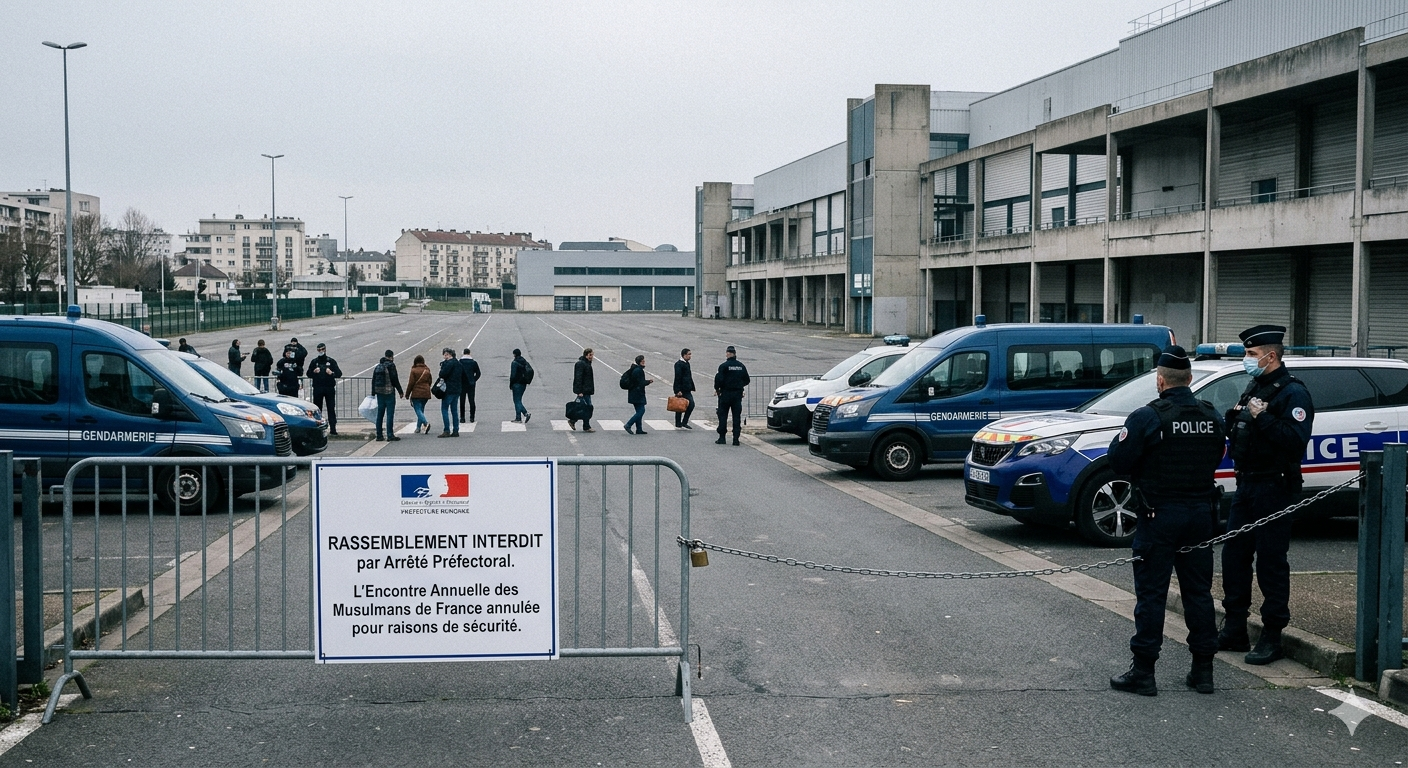 France bans Muslim gathering citing risk to participants