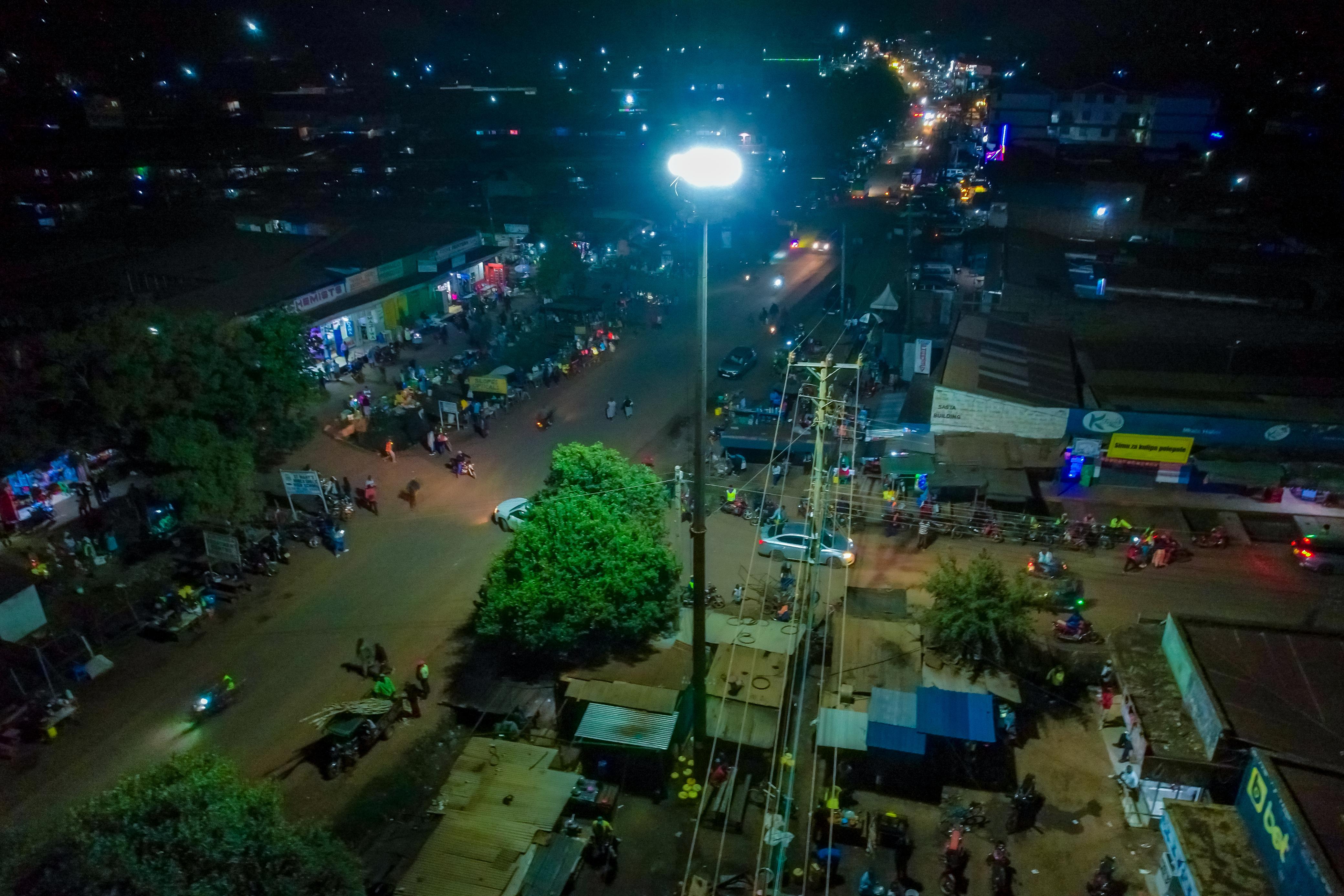 Kirinyaga lights up night trade, powers 24-hour economy push
