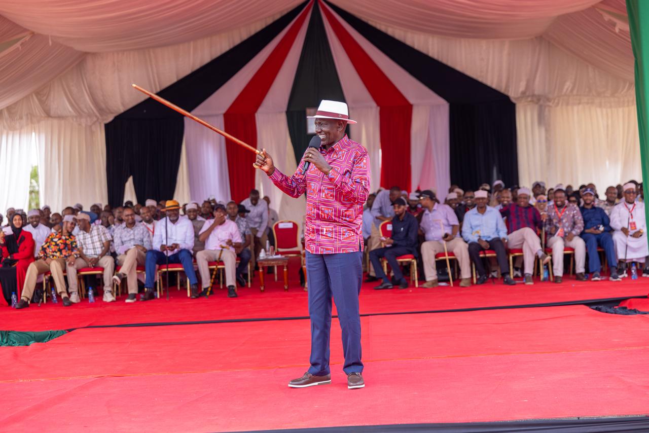 [PHOTOS] Ruto graces women empowerment forum in Mandera