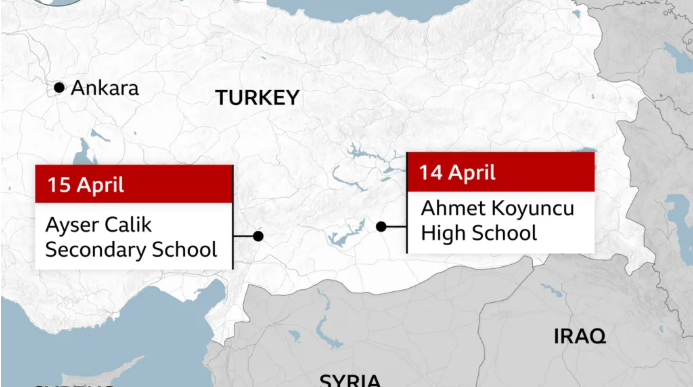 Turkish police detain 162 people over online praise for school shootings