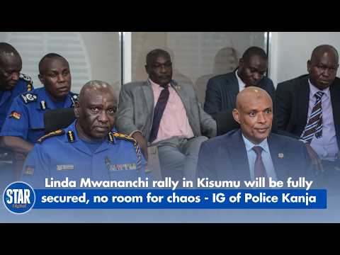 Linda Mwananchi rally in Kisumu will be fully secured, no room for chaos - IG of Police Kanja