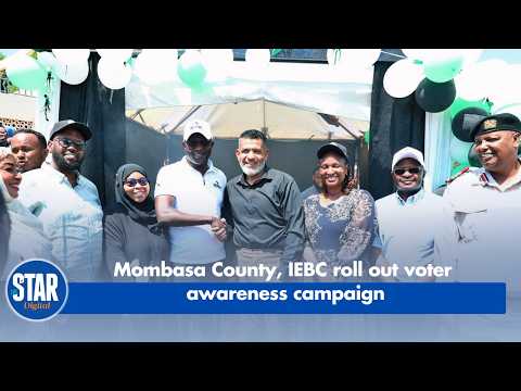Mombasa County, IEBC roll out voter  awareness campaign