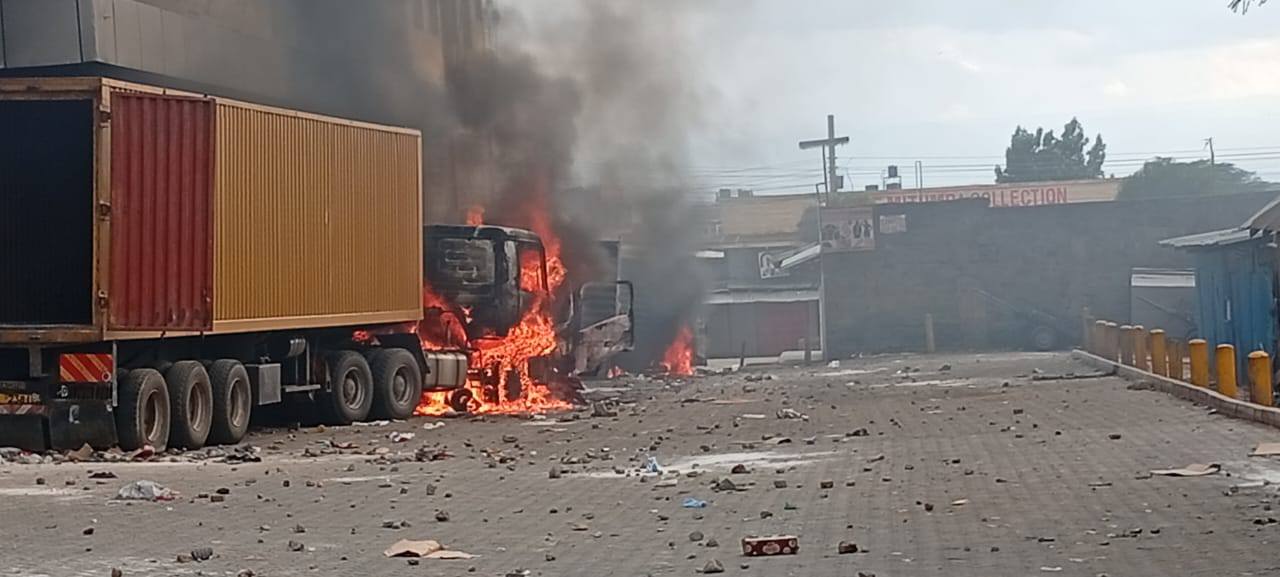 MP’s truck torched in Naivasha during fuel protests