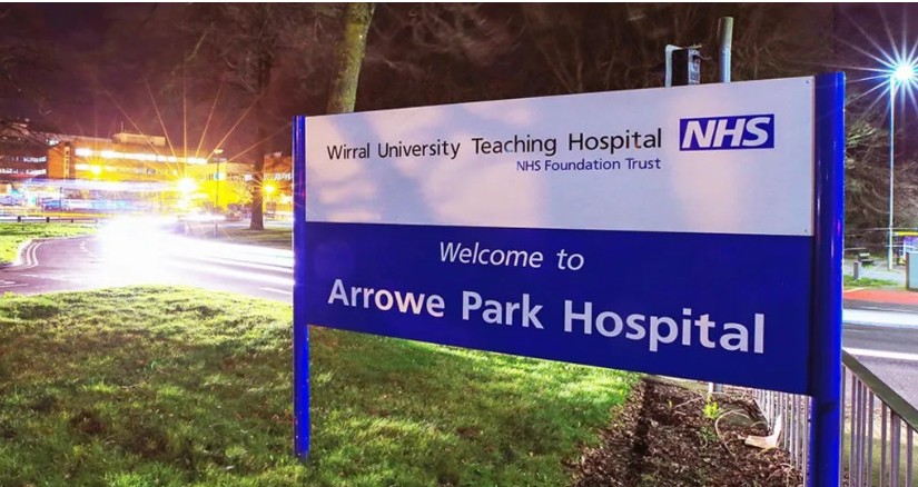 Arrowe Park Hospital was used as the UK's quarantine site at the start of the Covid-19 pandemic