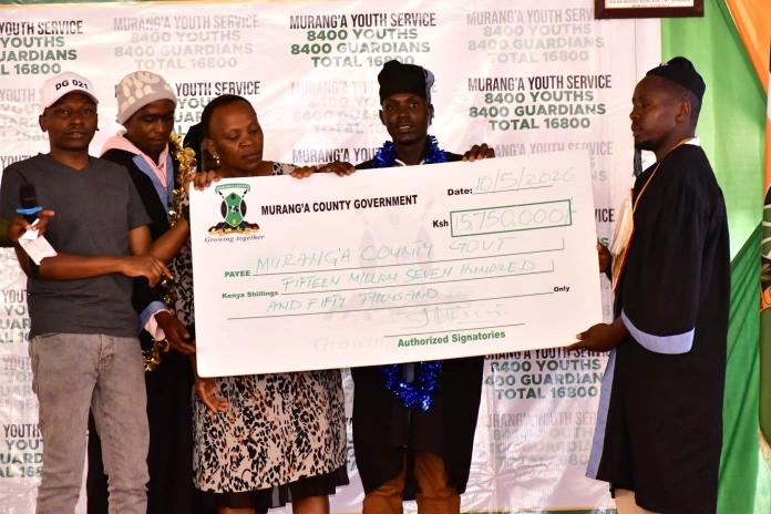 Over 700 youths graduate from Murang’a county skills programme