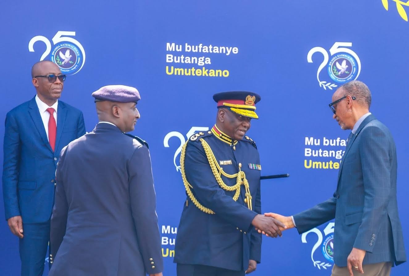 Kanja attends Rwanda National Police Day celebrations in Kigali