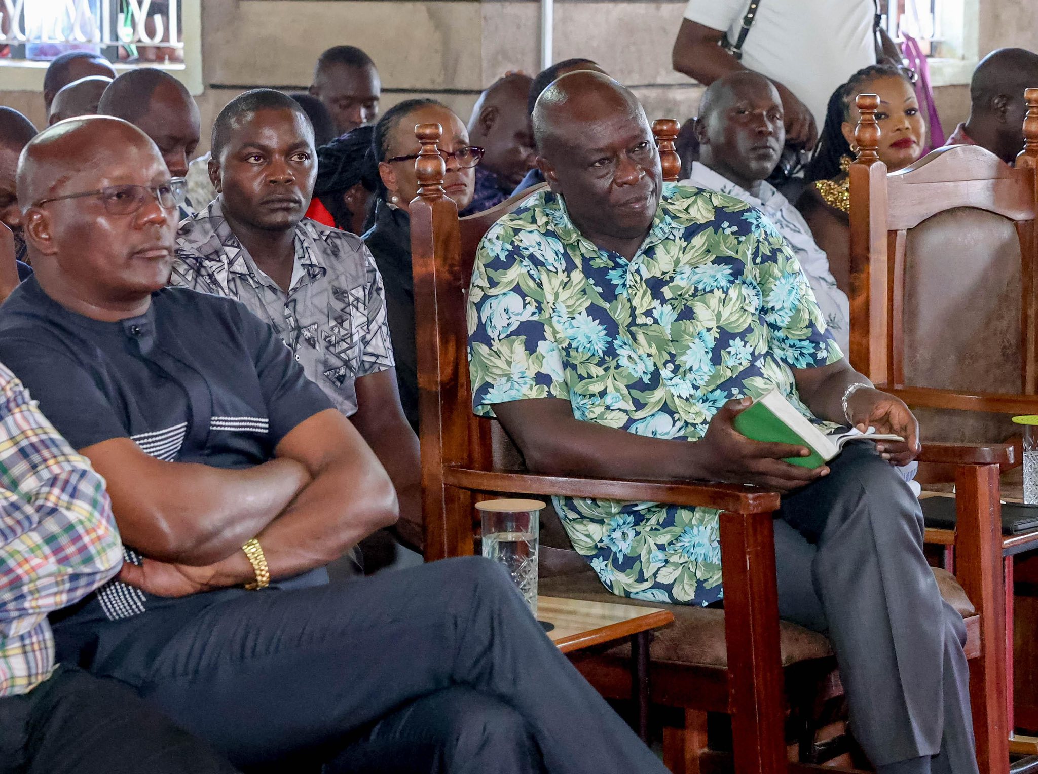 a church service at PCEA Illasit in Kajiado South on Sunday