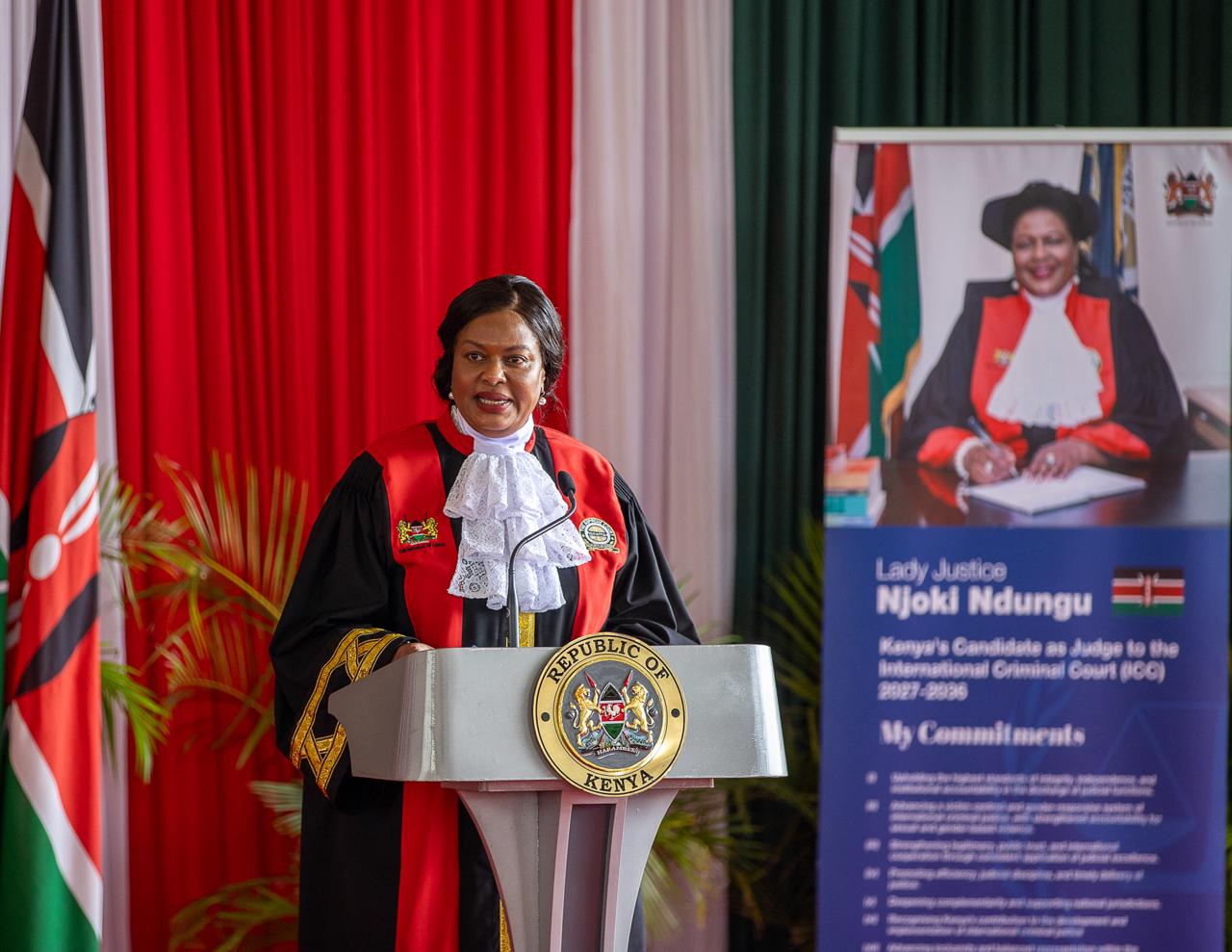 Kenya launches Njoki Ndung’u’s ICC Judge bid