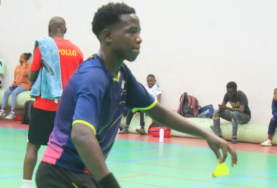 Player during a previous badminton tournament/ KENYA BADMINTON
