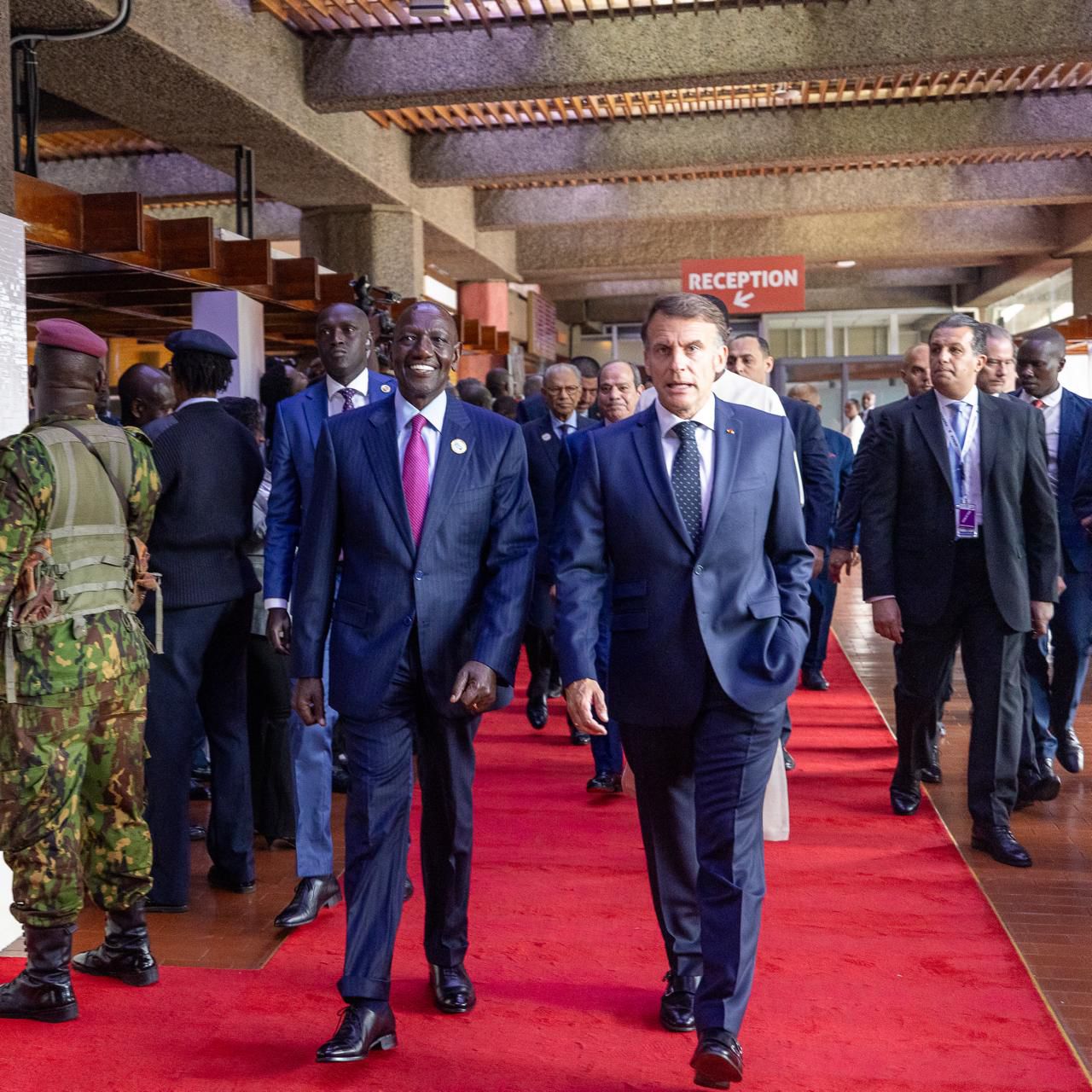 [PHOTOS] Ruto, Macron open Africa Forward Summit