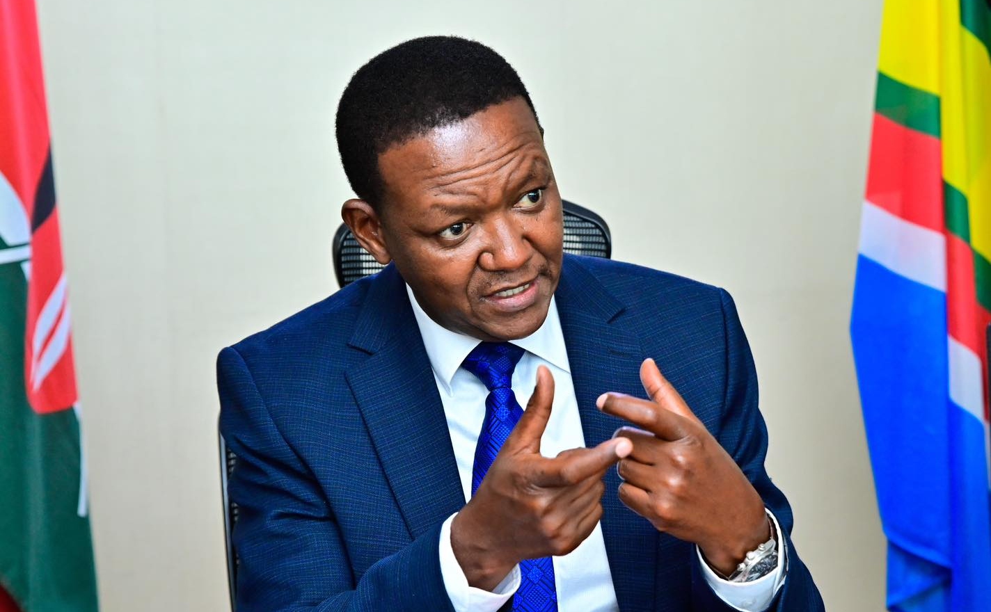 Labour CS Alfred Mutua // Facebook