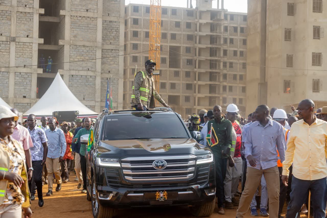 Ruto lands at Coast for 4-day development tour