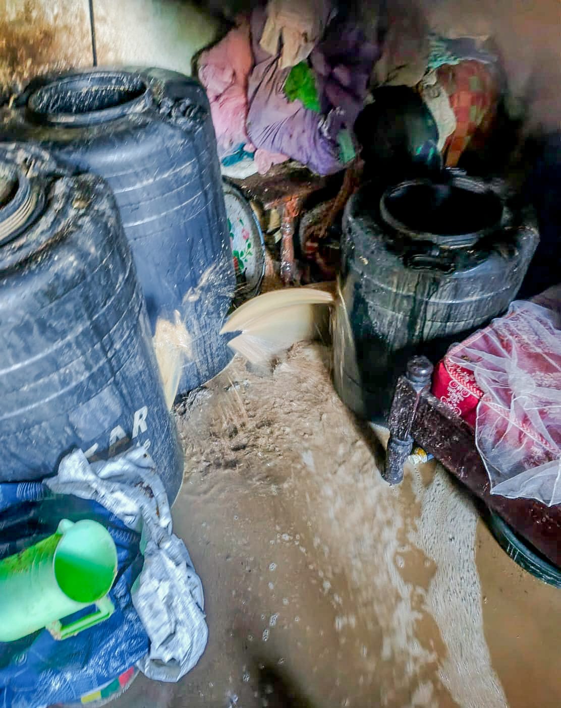 Police revovers illicit brew in different countries, in the national crackdown