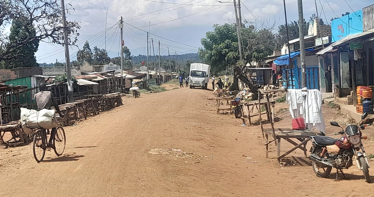 A section of the Changara shopping center in Teso North Sub-County