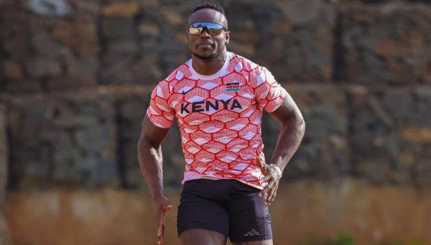 Africa's fastest man Ferdinand Omanyala/ FILE
