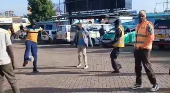 Bomet matatu crew turn bus terminus into pitch