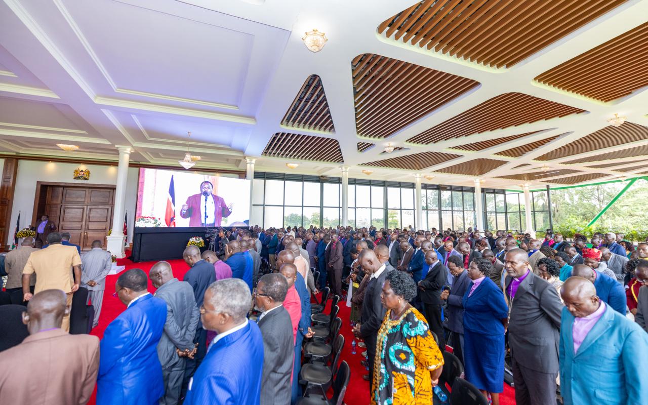 [PHOTOS] Ruto hosts Bungoma religious leaders at State House