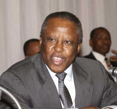 Botswana's former head of state Festus Mogae