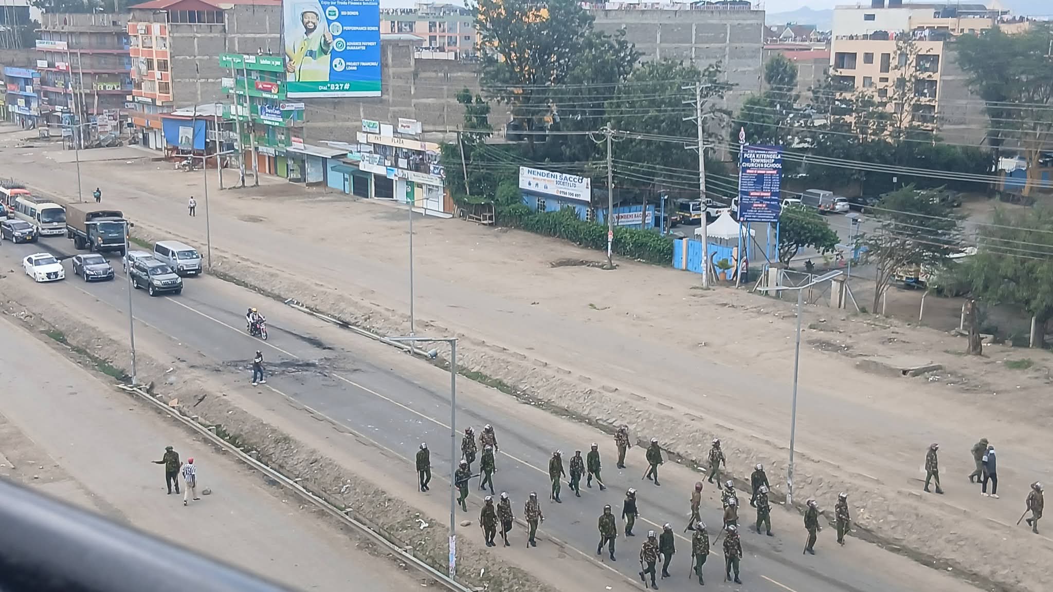Goons ferried into Kitengela ahead of fuel protests, police say