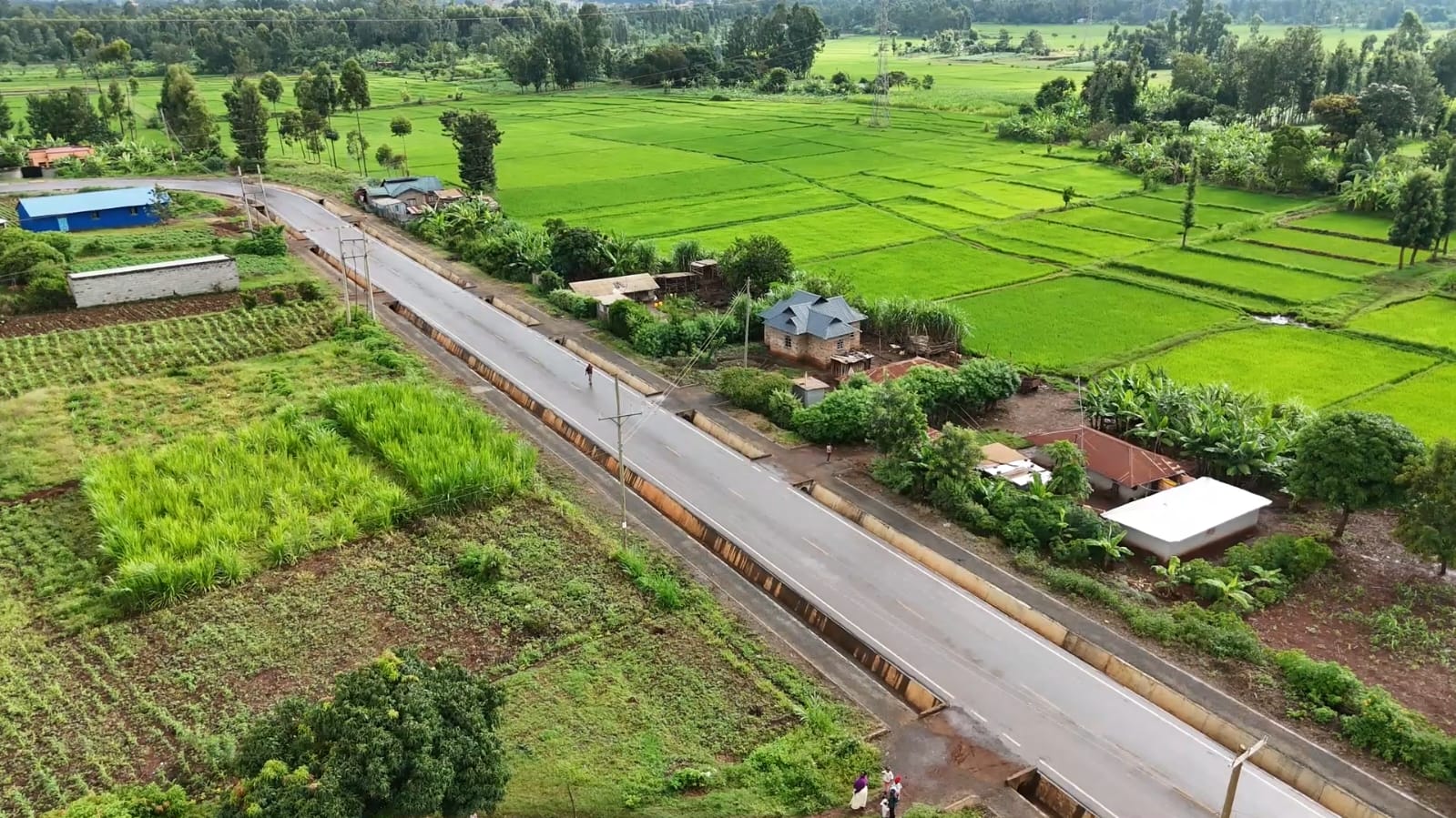 Roads upgrade bring hope to rice farmers in Mwea