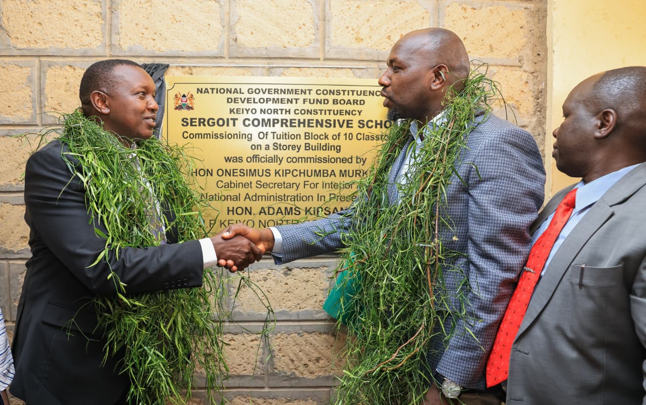 Murkomen rallies parents, leaders in fight against drugs in schools